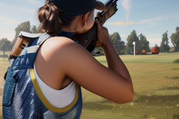 proiettile sparato in aria